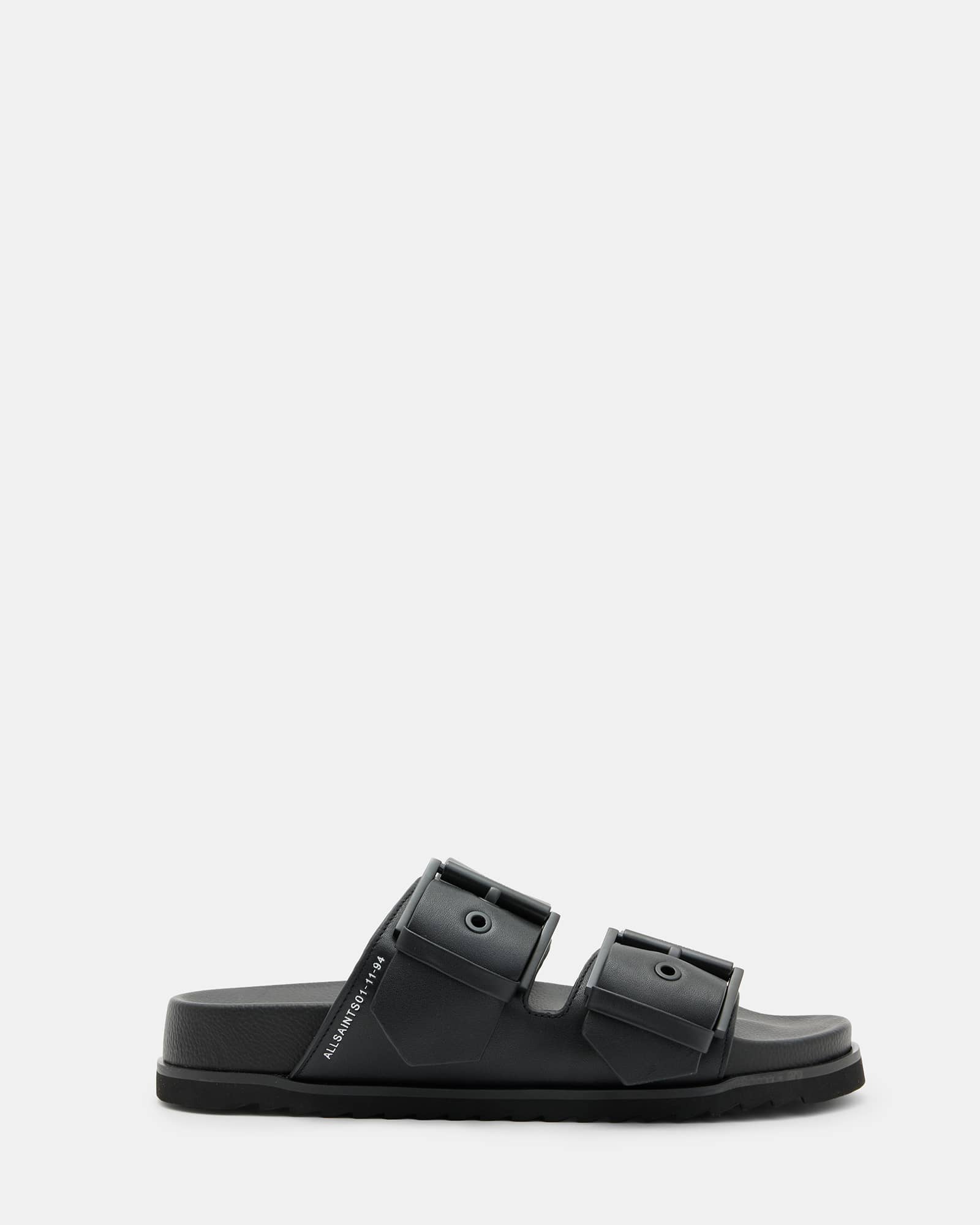 ★HUNTER★ WOMEN City Level Neo Leather Buckle Sandals Black s-l400.jpg