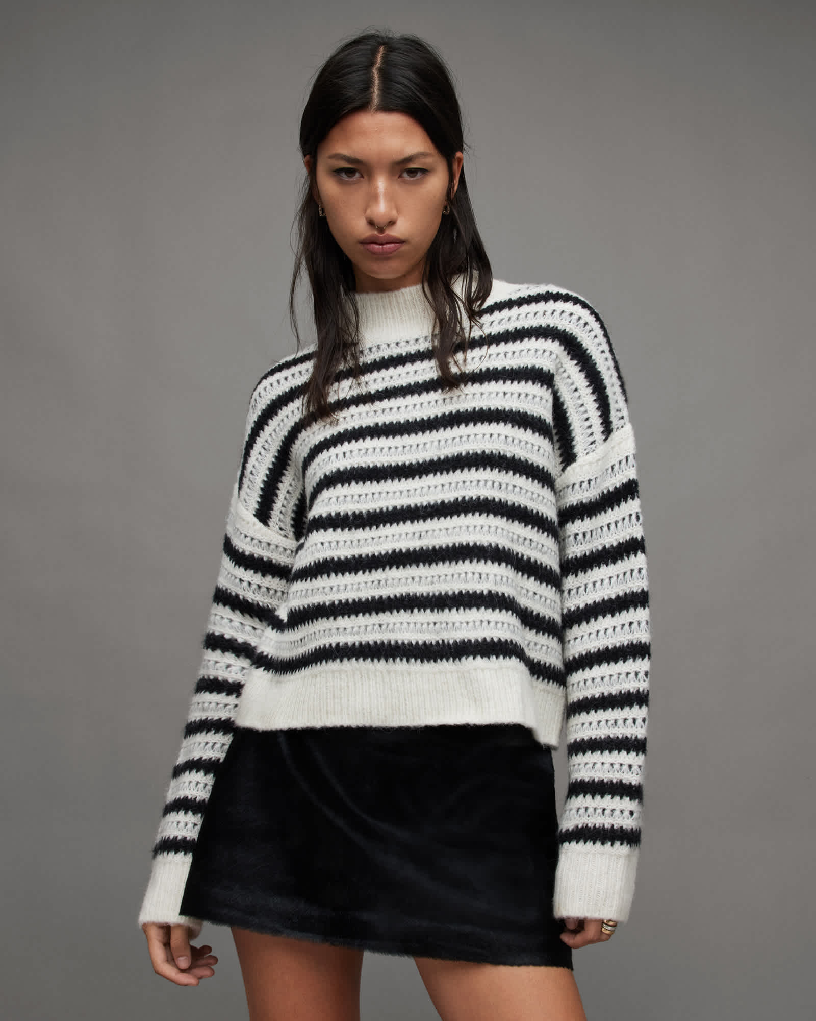オールセインツ AllSaints Winnie Jumper レディース Sweaters Chalk White オールセインツ レディース ニット・セーター アウター Winnie