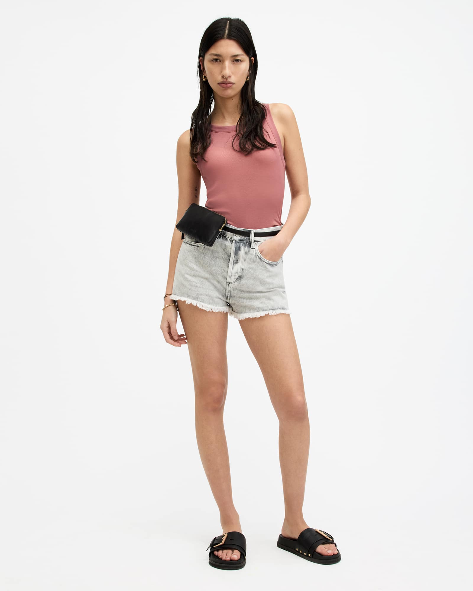 売れ筋商品|||ウォンハンドレッド Tシャツ レディース トップス REINA TANK - Top - rose smoke ウォンハンドレッド Tシャツ レディース トップス REINA TANK