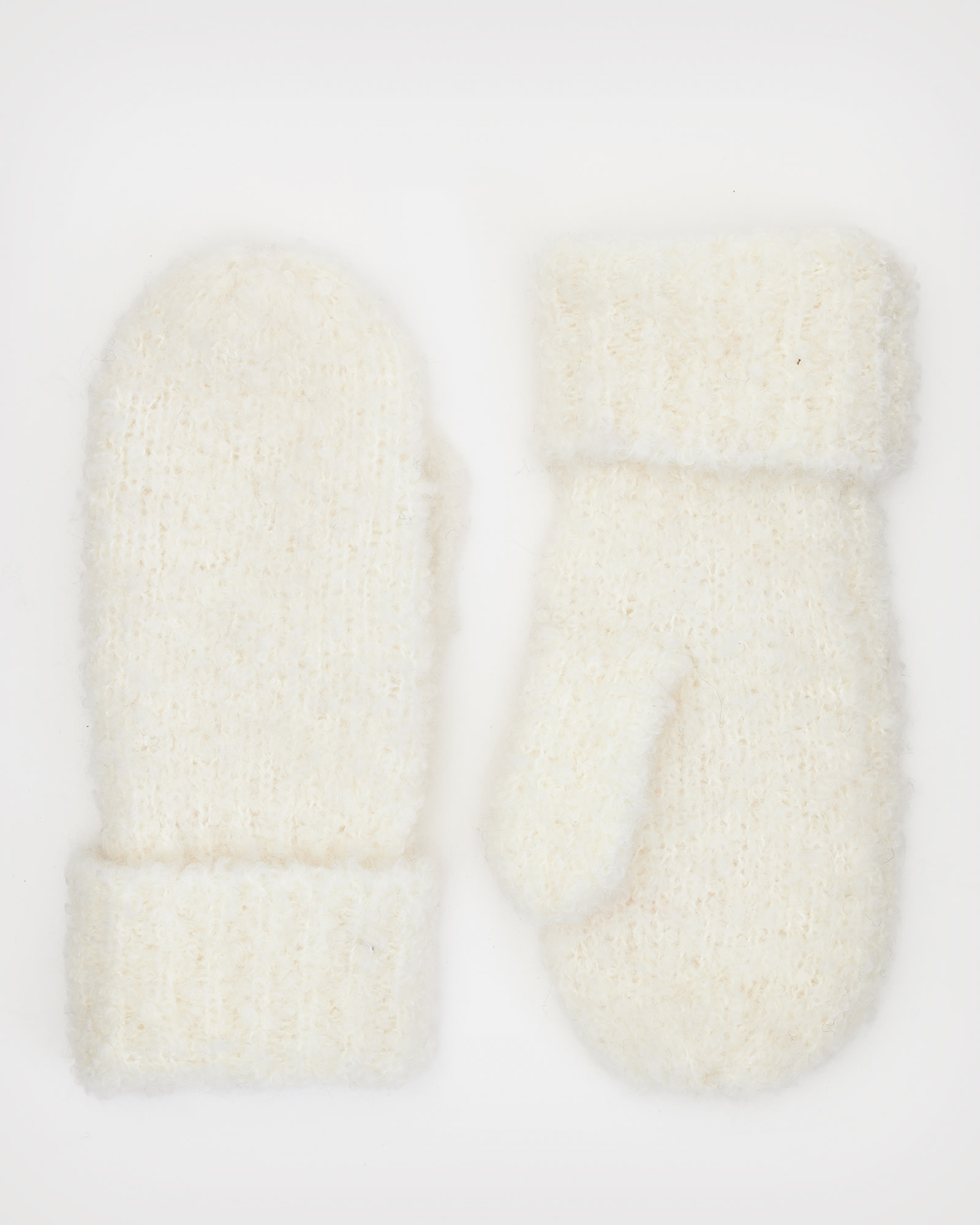 Darby Mittens Chalk White | ALLSAINTS