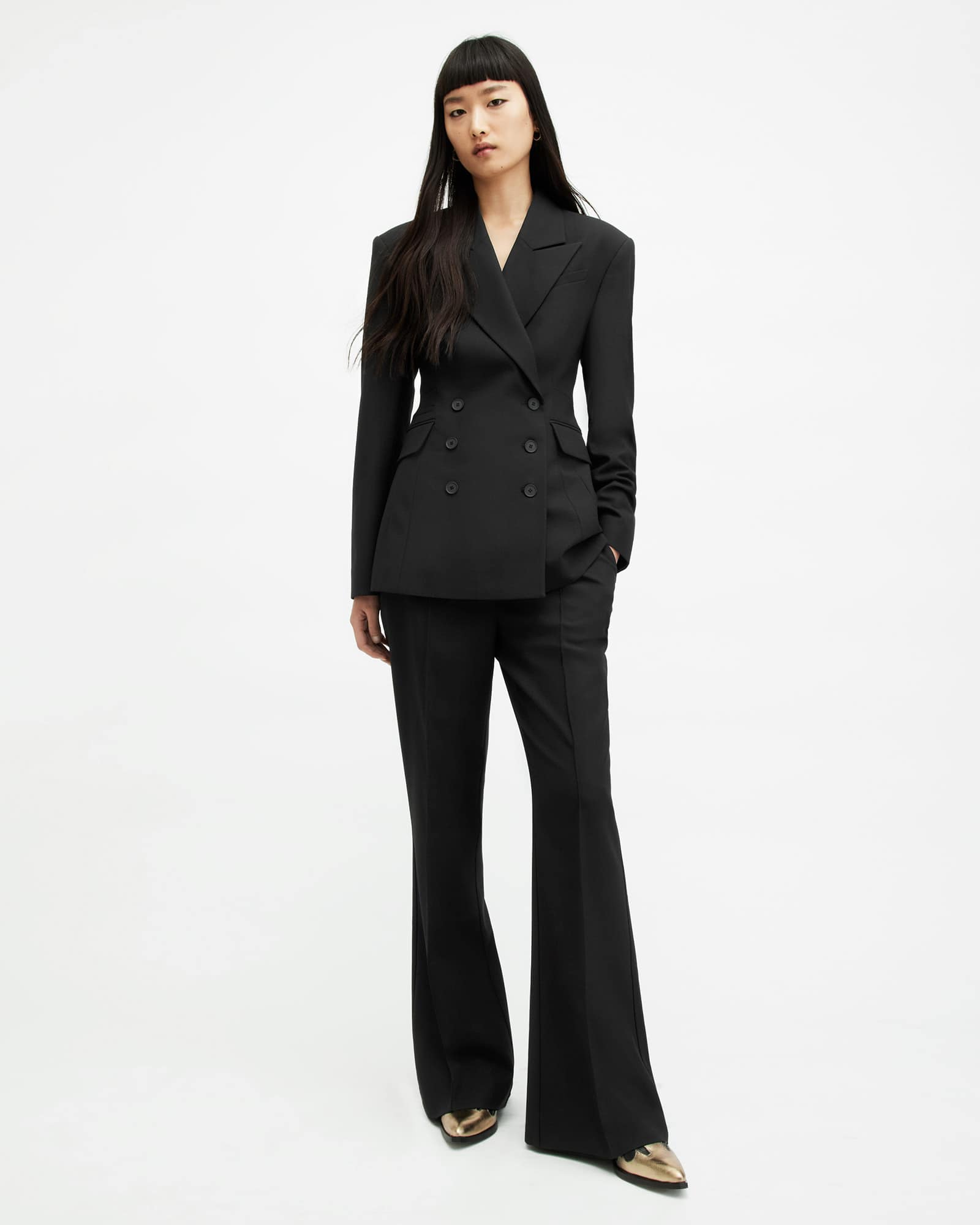 パンツ Ambush Flared Leg Slim Pants AMBUSH Womens Flared Leg Slim Pants | eBay