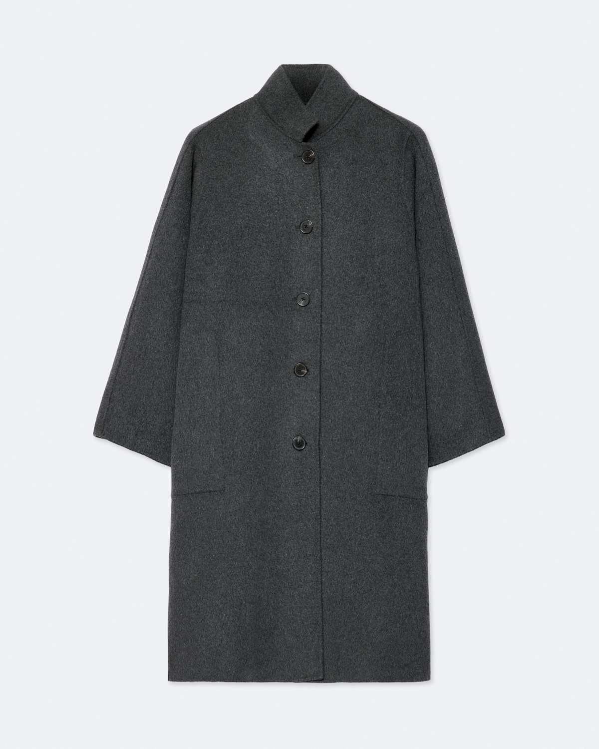 Effie Wool-Blend Cocoon Coat by AllSaints