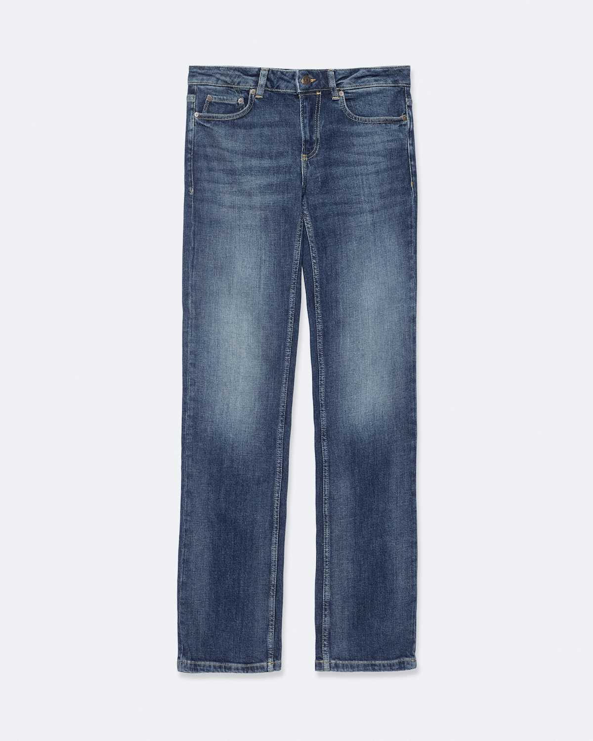 Zoe Low-Rise Slim Bootcut Denim Jeans by AllSaints