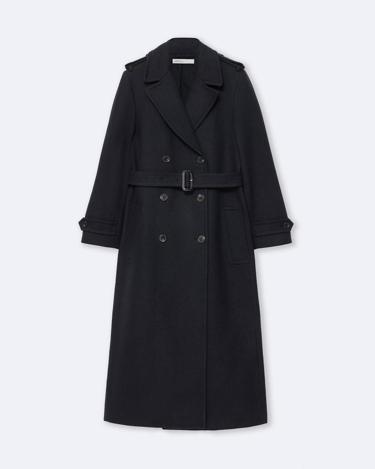 Brescia Double-Breasted Wool-Blend Trench Coat by AllSaints