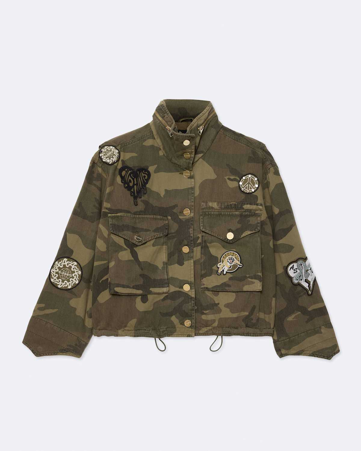 Clay Relaxed-Fit Camo Jacket by AllSaints