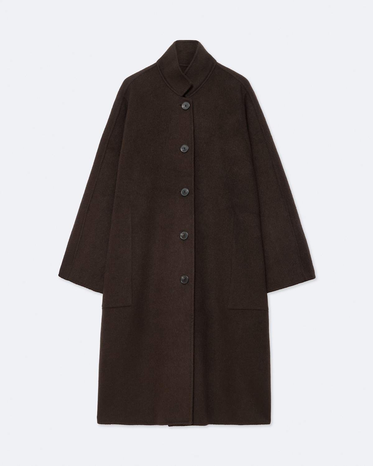 Effie Wool-Blend Cocoon Coat by AllSaints