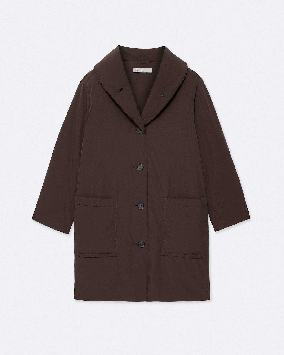 Darcie Padded Nylon Cocoon Coat by AllSaints