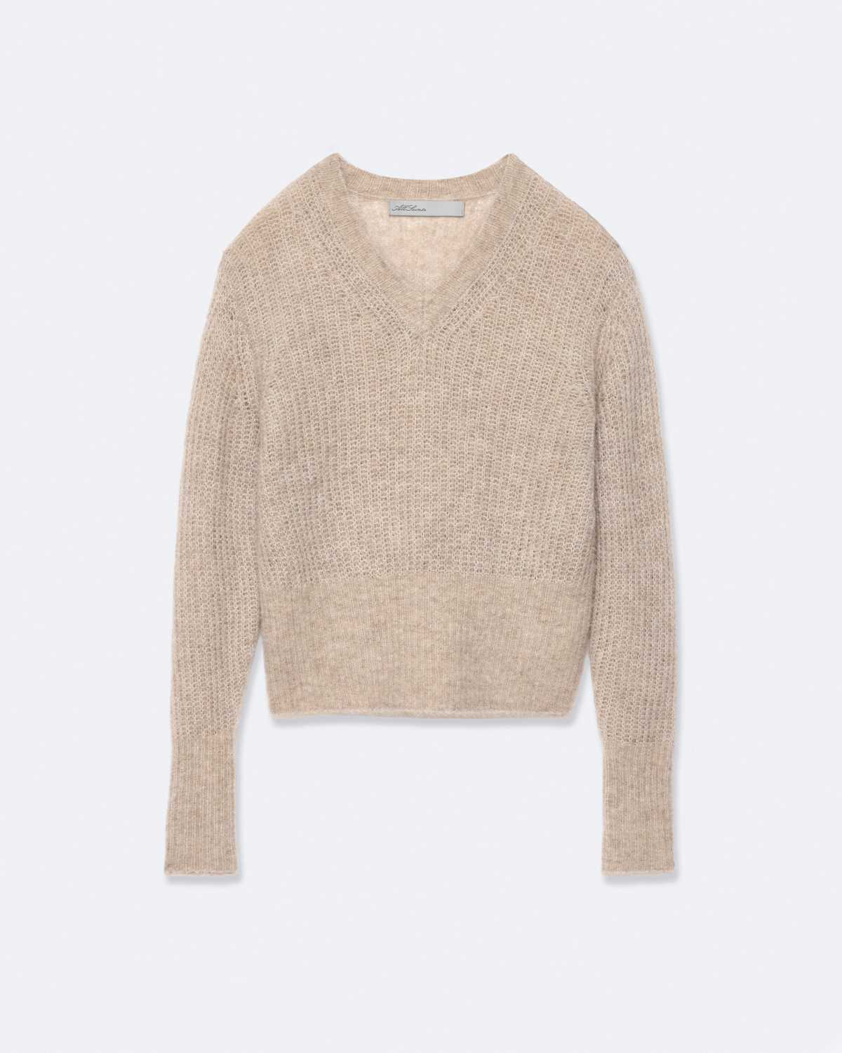 Mabel Alpaca-Blend V-Neck Jumper by AllSaints