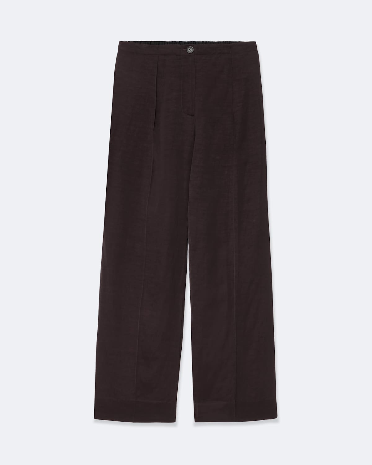 Leonie Mid-Rise Satin Wide-Leg Trousers by AllSaints