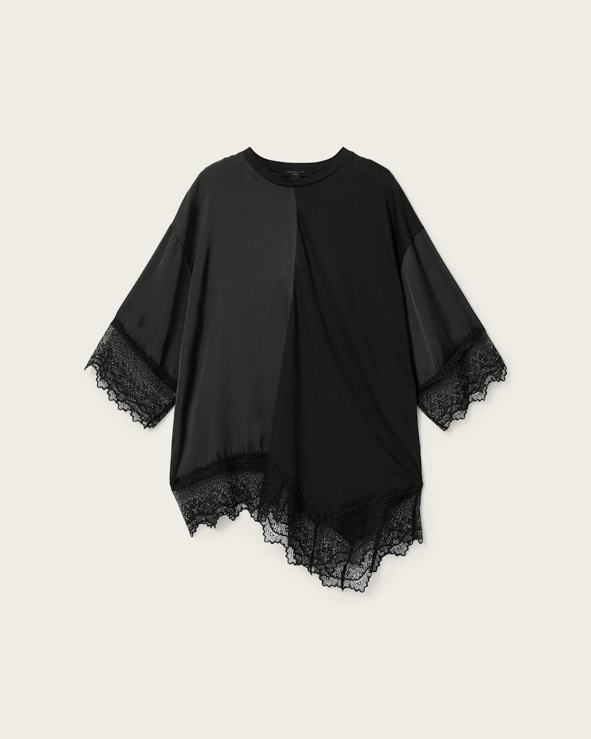 Lenny Lace-Trimmed T-Shirt by AllSaints