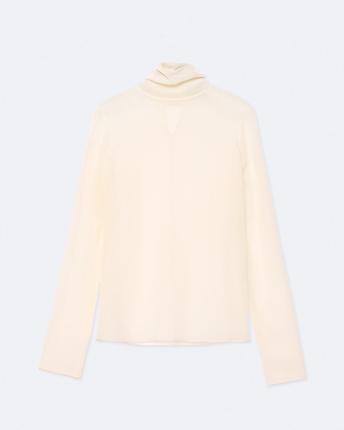 Kumi High-Neck Silk Top by AllSaints