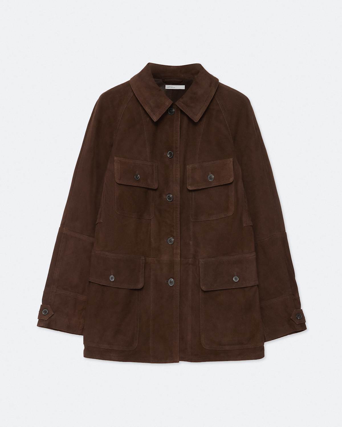 Roiya Suede Hunting Jacket by AllSaints