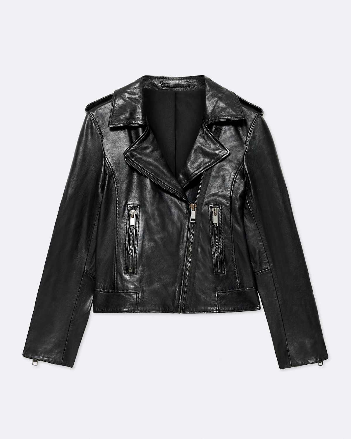 Errie Leather Biker Jacket by AllSaints