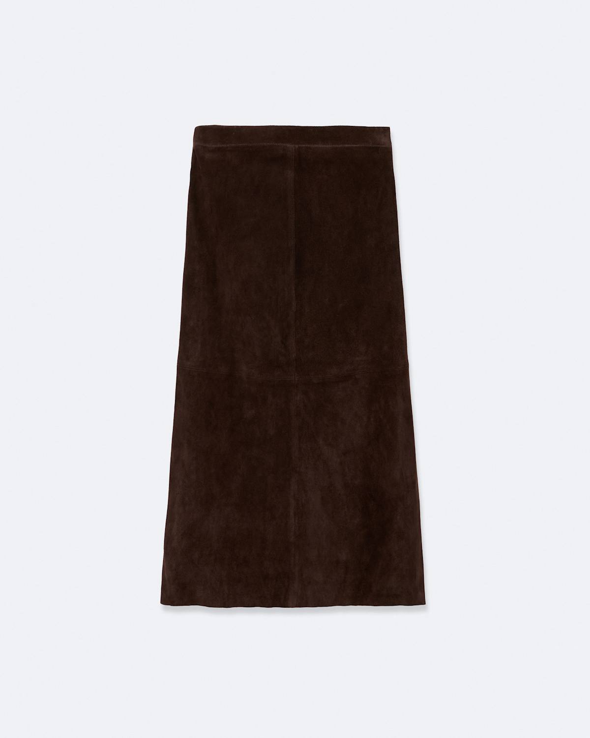 Olivia Suede Midi Pencil Skirt by AllSaints