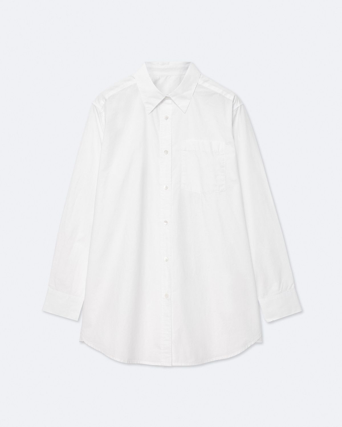 Kaia Oversized Cotton-Poplin Shirt by AllSaints
