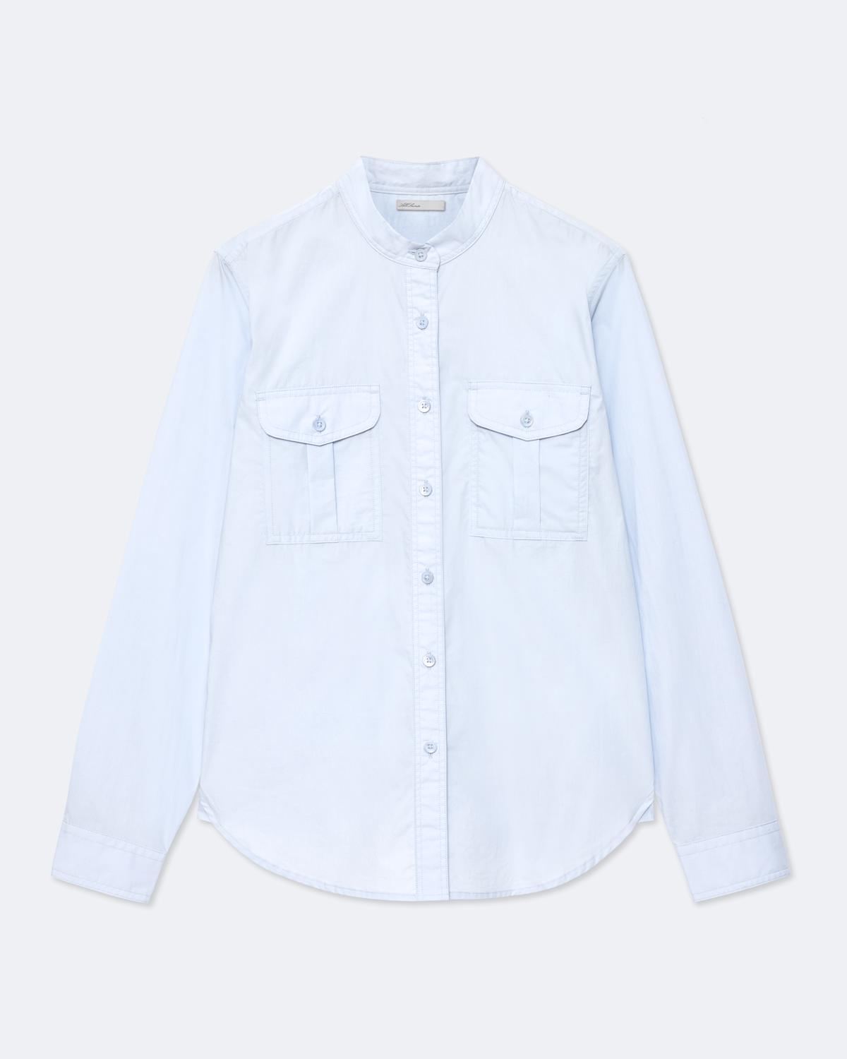 Tess Regular-Fit Cotton-Poplin Military Shirt by AllSaints