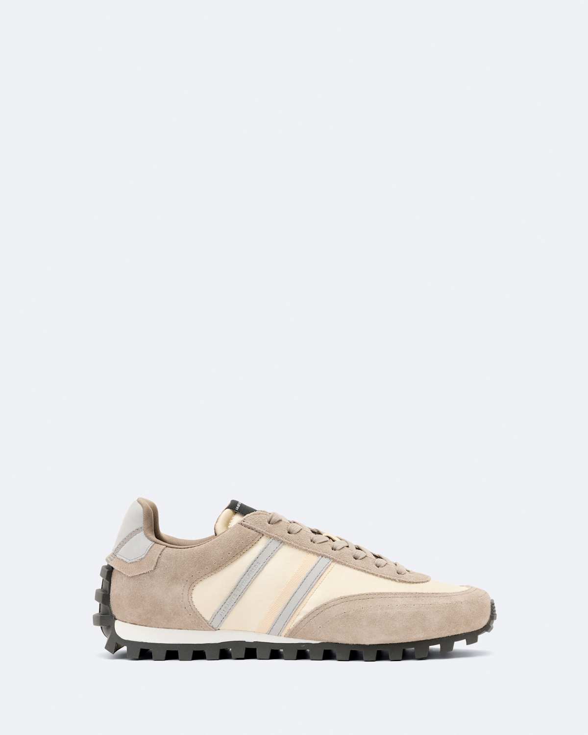 Robin Satin And Suede Runner Trainers by AllSaints