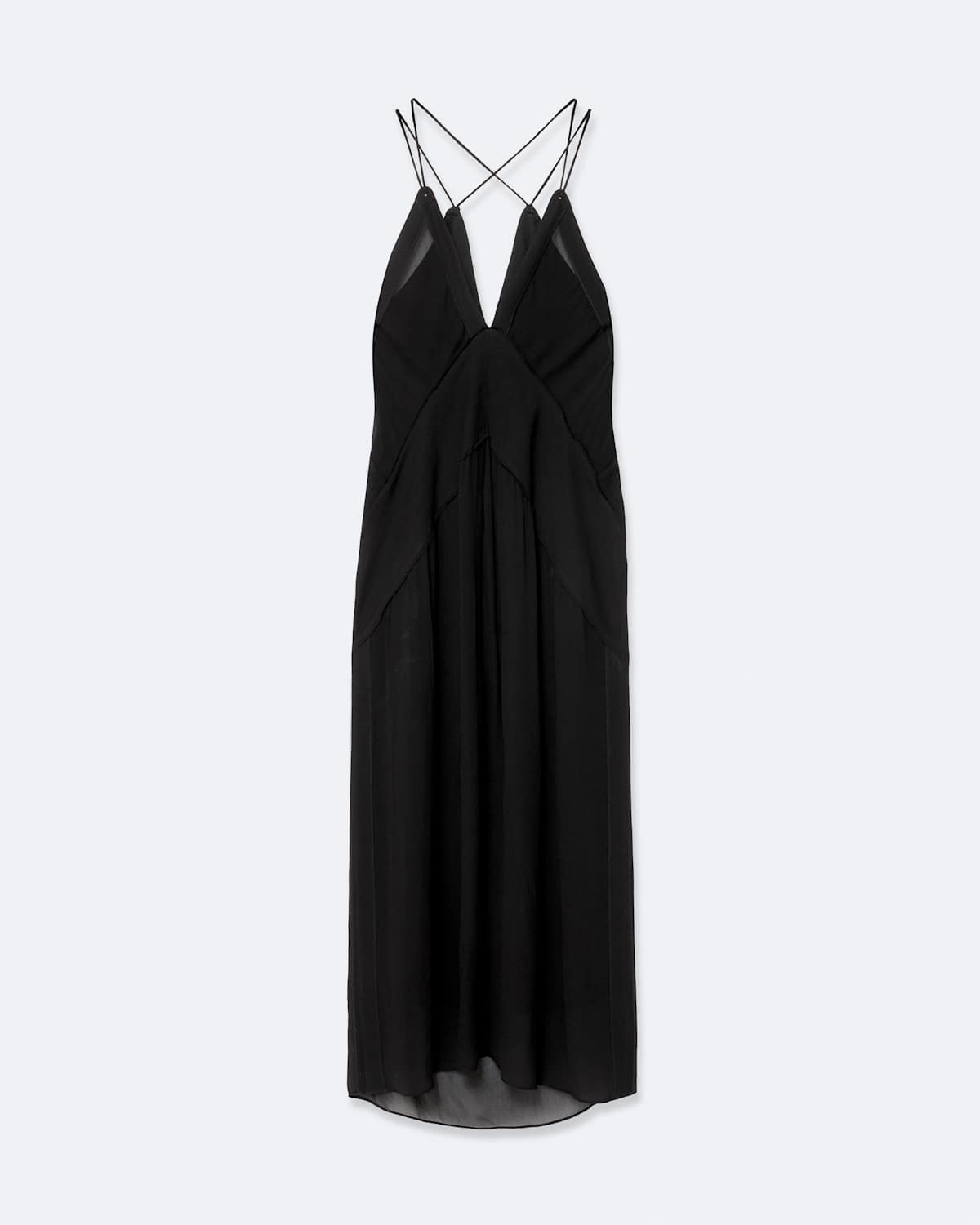 Fawn Viscose Midi Slip Dress by AllSaints