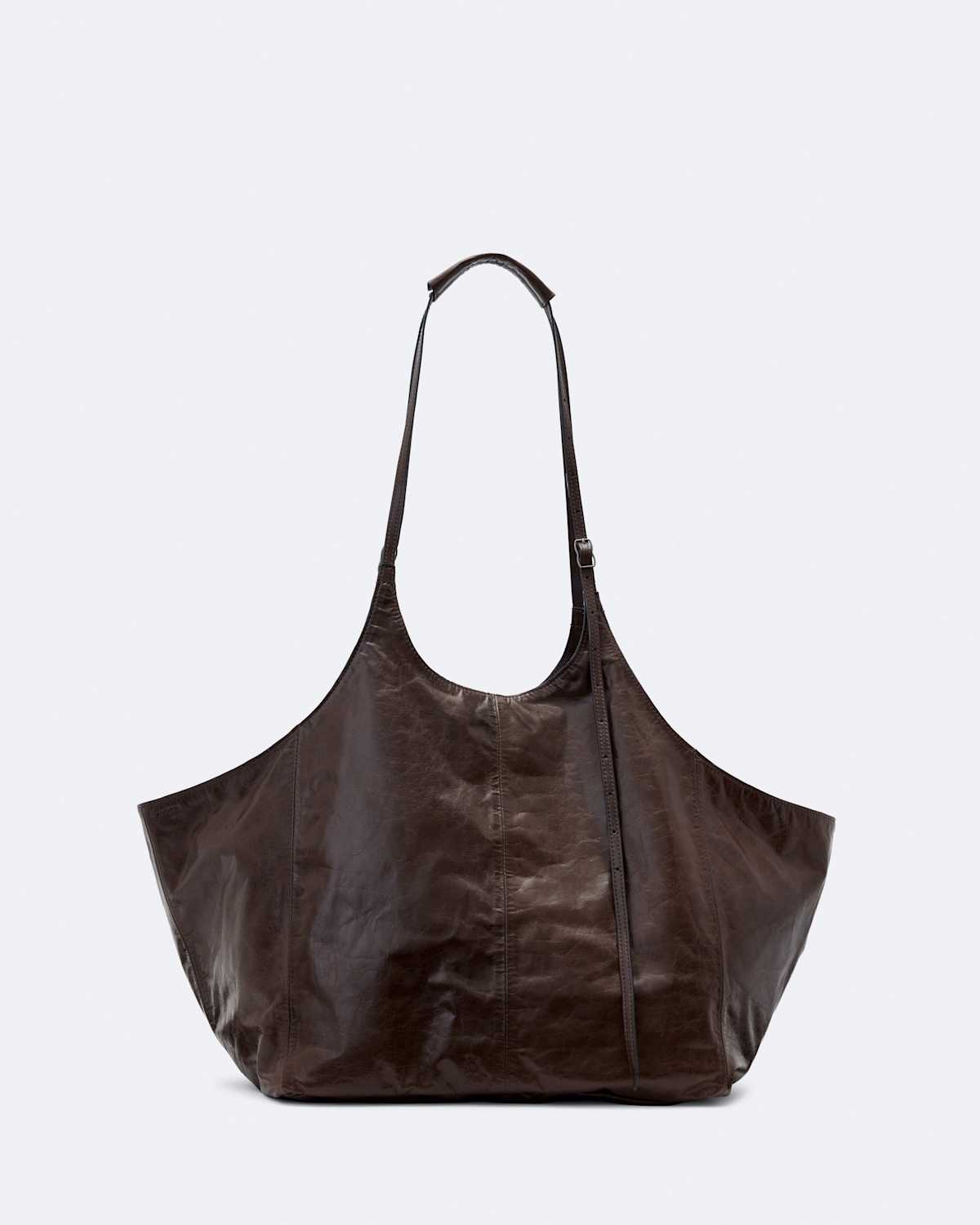 Siloh Oversized Leather Tote Bag by AllSaints