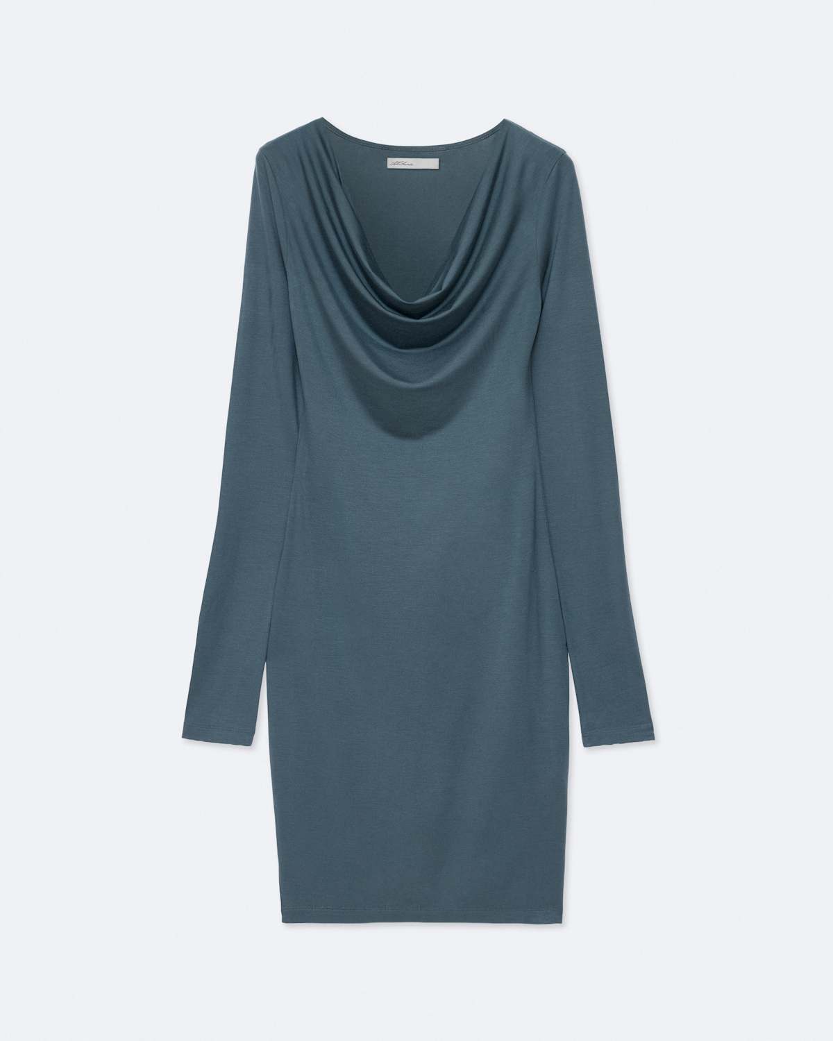 Lilla Cowl-Neck Bodycon Midi Dress by AllSaints