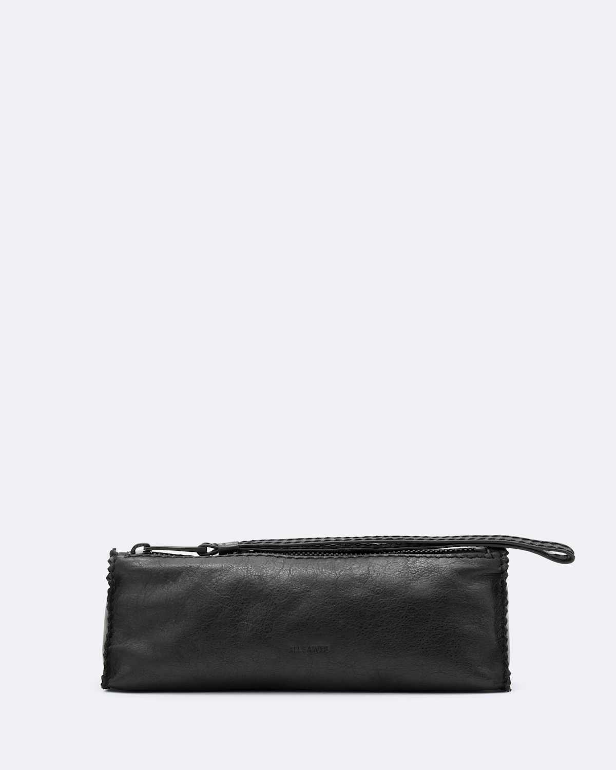 Siloh Pinked-Edge Leather Pencil Case by AllSaints