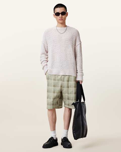 Image for Benji Checked Sweat Shorts