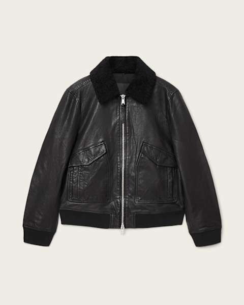 Vaucluse Aviator Leather Jacket