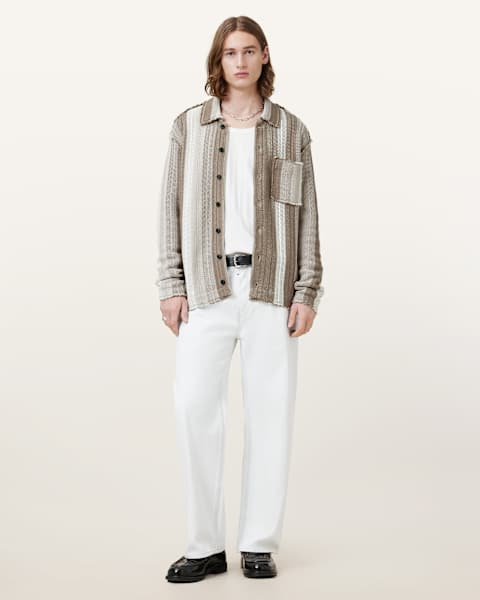 Image for Truck Striped Cardigan