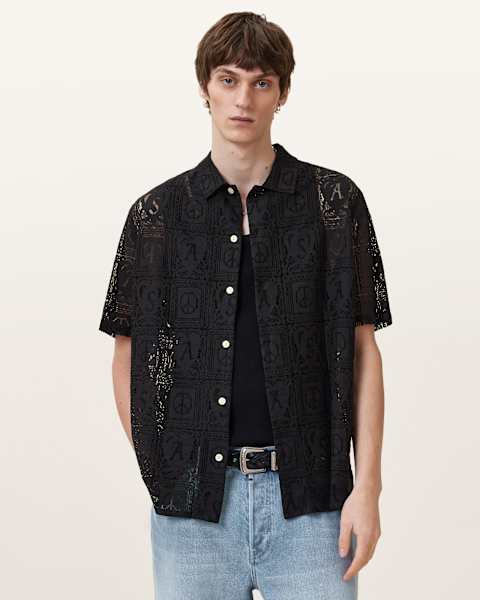 Netley Short Sleeve Lace Shirt