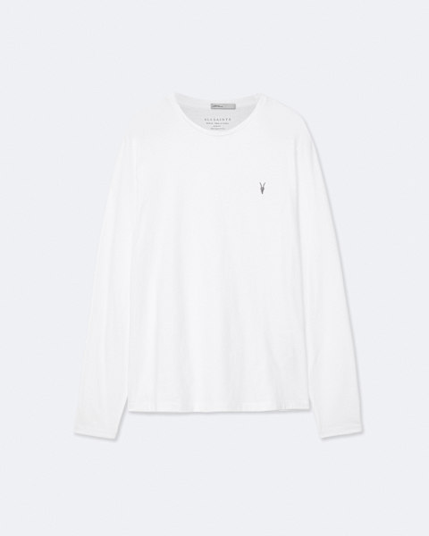 Brace Long-Sleeve Cotton T-Shirt