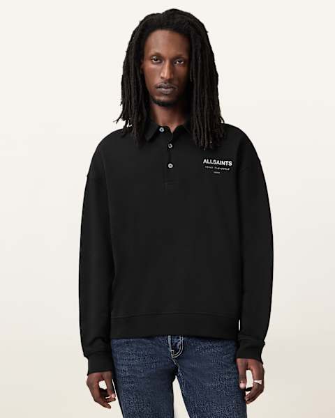 Image for Underground Oversized Fit Polo Neck Sweatshirt