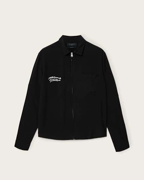 Buck Oversized Embroidered Long Sleeve Jacket