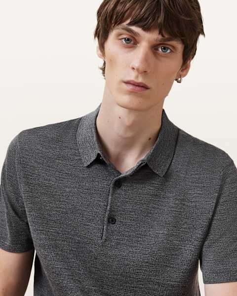 Image for Maes Merino Short Sleeve Polo Shirt