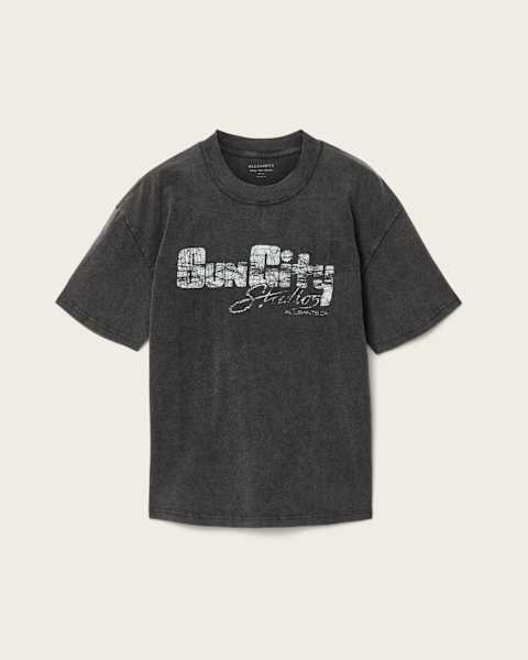 Sun City Short Sleeve Boxy Graphic T-Shirt