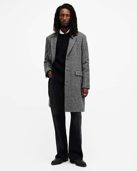 Whitlock Checked Formal Coat