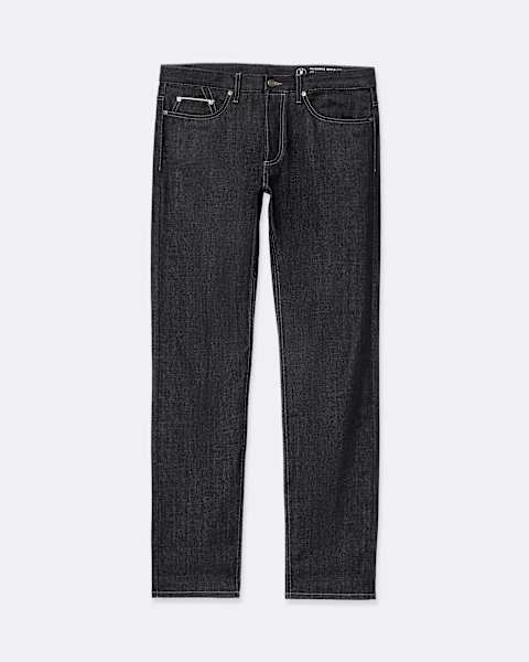 Slim-Straight Leg Selvedge Denim Jeans