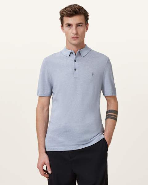 Image for Mode Merino Short Sleeve Ramskull Polo Shirt