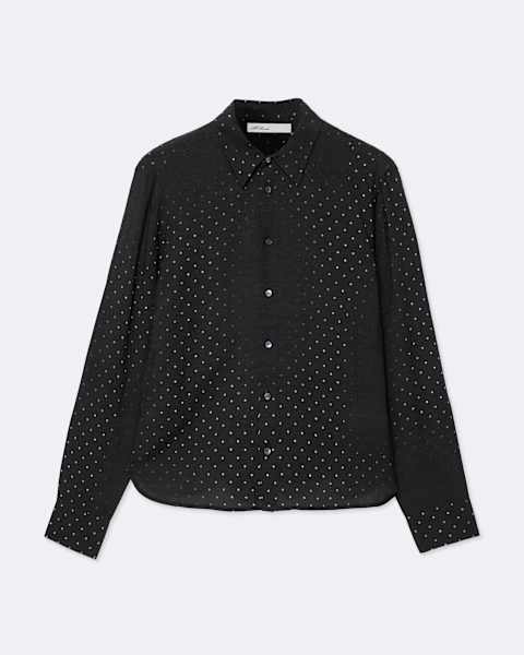 Fade Polka-Dot Slim-Fit Shirt