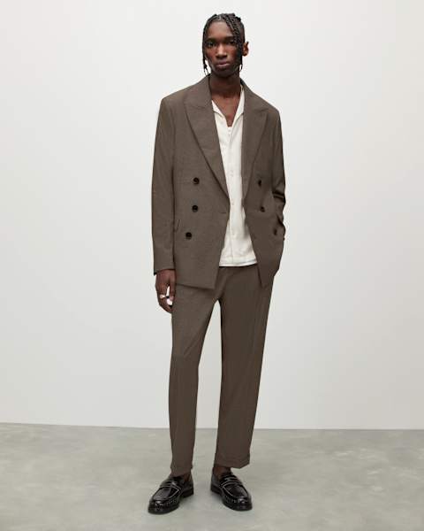 Dante Cropped Relaxed Fit Trousers