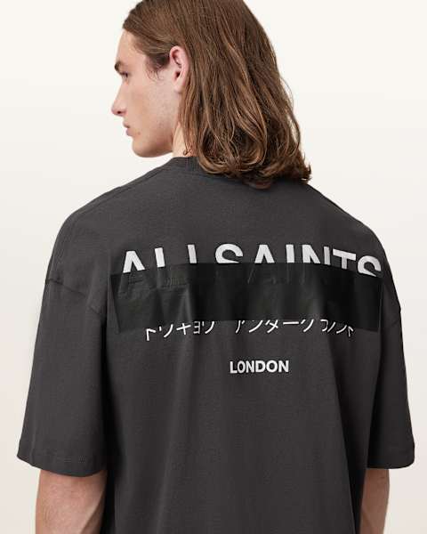 Image for Redact Oversized Logo T-Shirt