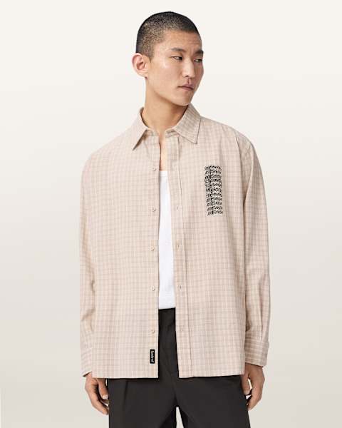 all saints dress shirt White Long Sleeve Knit (with logo)  Skobel's School Uniforms making it suitable for both casual outings and smart occasions Shirt Dress All Saints Tala