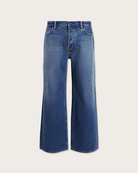 Lenny Loose Fit Wide Leg Denim Jeans