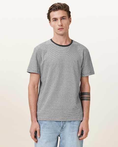 Image for Dillon Striped Crew Neck T-shirt