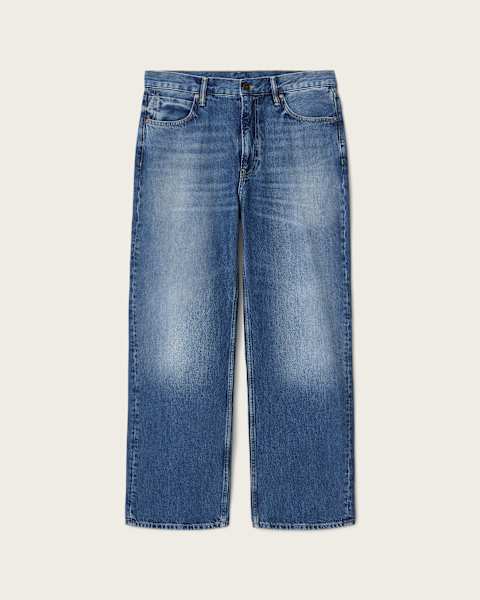 Mullen Straight Leg Loose Denim Jeans