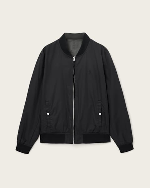 Bassett Reversible Ramskull Bomber Jacket