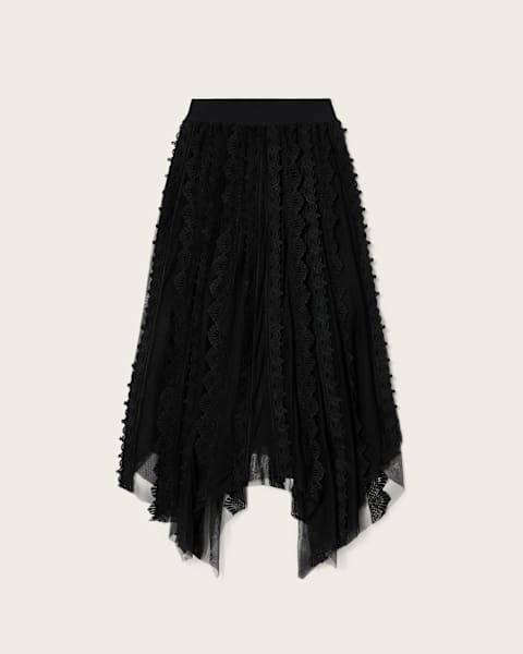 Vashtie Lace Maxi Skirt