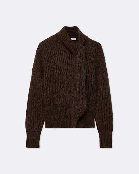Etty Bow-Detail Knitted Sweater