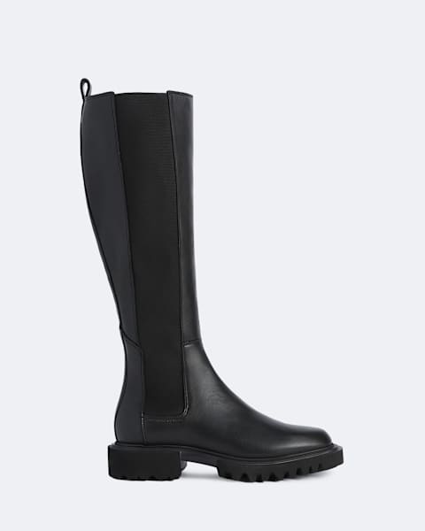Maeve Leather Knee High Boots