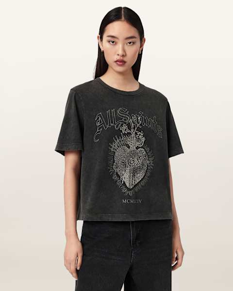 Sabbath Lisa Boxy Graphic T-Shirt