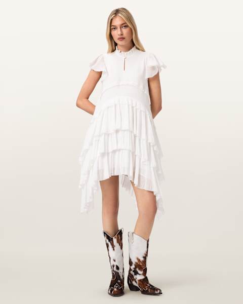 Graduation Dresses | Black & White Graduation Dresses | ALLSAINTS US